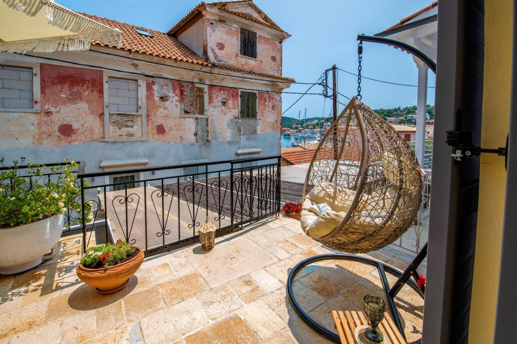 Marilu'S, Paxos Port House Lejlighed Gaios Eksteriør billede